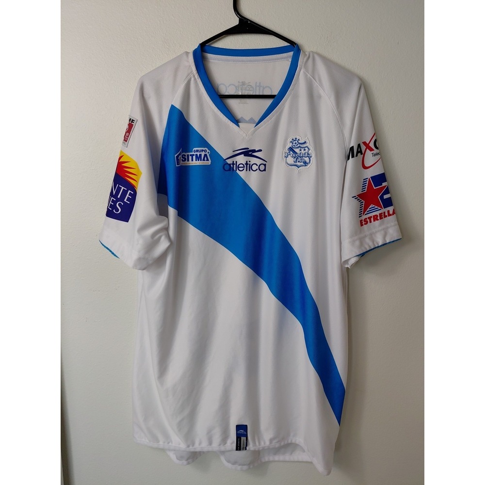 PUEBLA MEXICO 2007/2008 HOME FOOTBALL SHIRT ATLETICA SIZE XL ADULT